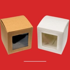 Bespoke Cube Boxes with Window https://packmoq.com PackMOQ Packaging Minimum Order Quantity https://packmoq.com PackMOQ