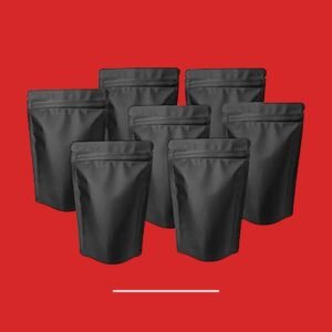 Custom Black Mylar Bags Manufacturer https://packmoq.com PackMOQ Packaging Minimum Order Quantity https://packmoq.com PackMOQ