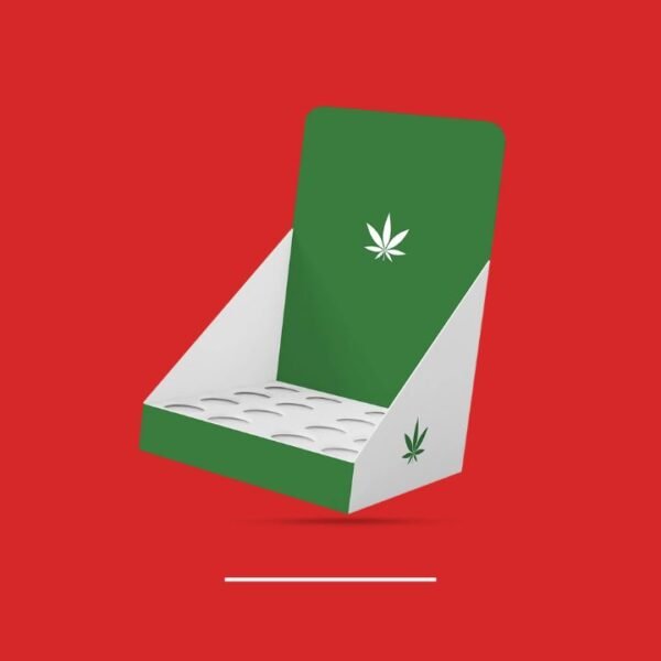 CBD Display Boxes For Retail Counter Packaging Packmoq