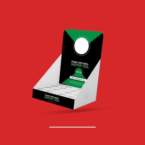 CBD Display Boxes For Retail Counter Packaging Packmoq