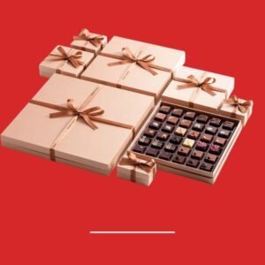 Chocolate Overlapping Lid Boxes