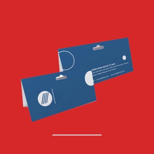 Custom Header Cards Cardboard By PackMoq