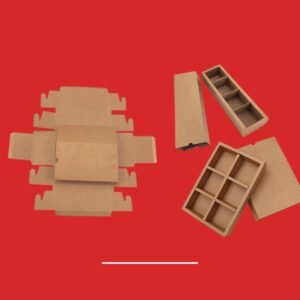 Kraft Drawer Boxes with Insert