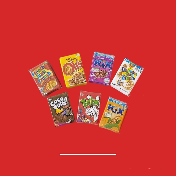 Miniature Cereal Boxes 1 Custom Miniature Cereal Packaging Boxes Manufacturer https://packmoq.com Packaging Minimum Order Quantity https://packmoq.com PackMOQ Miniature Cereal Boxes