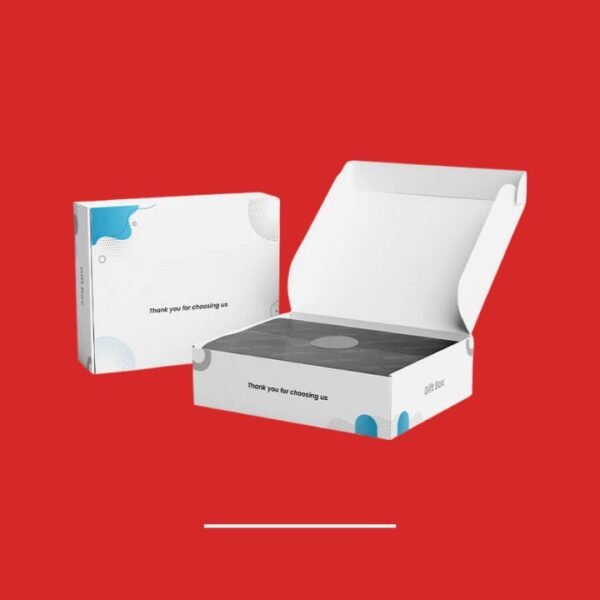 Custom White Mailer Boxes With Logo Printing PackMoq