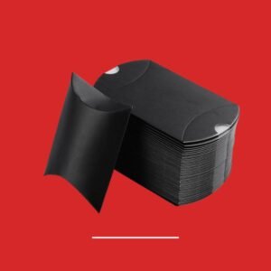 Black Pillow Boxes