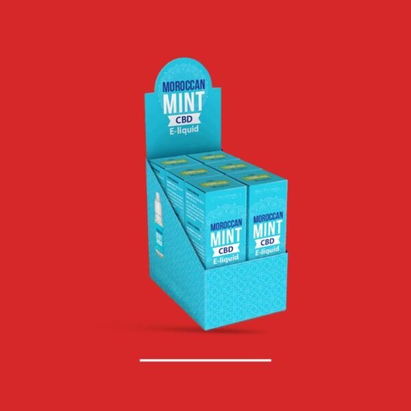 CBD Display Boxes For Retail Counter Packaging Packmoq