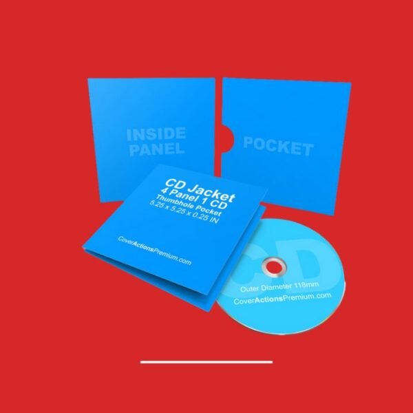 Cd Mini Jacket Custom CD Jackets For Printed Media Packaging Packmoq